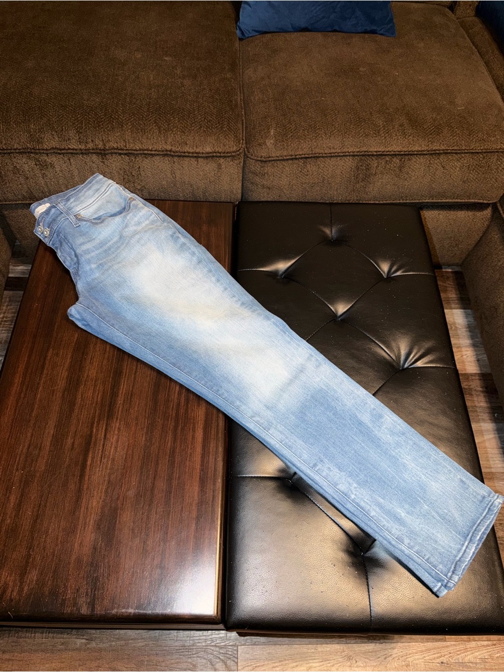 Levi's Women's Skinny Jeans in Light Blue Wash